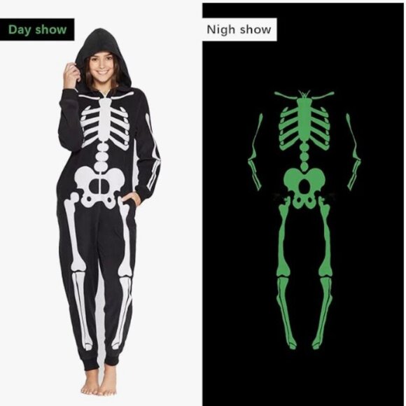 Glow in the Dark Costume - Skeleton - Picture 2 of 5